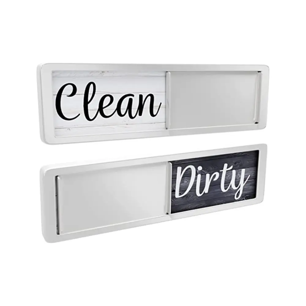 Dishwasher Magnet Clean Dirty Sign